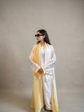 SHUROOQ - Butter Yellow Ombré Abaya