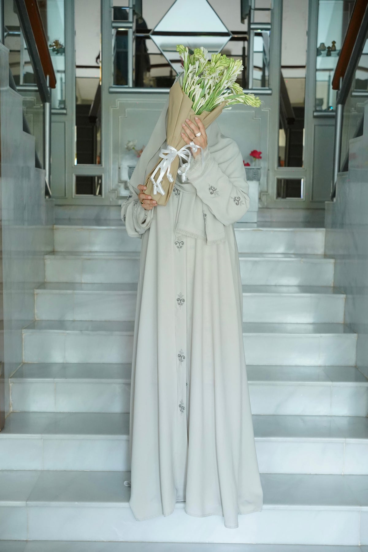 ZAYTOUN - Hand Embellishment Abaya