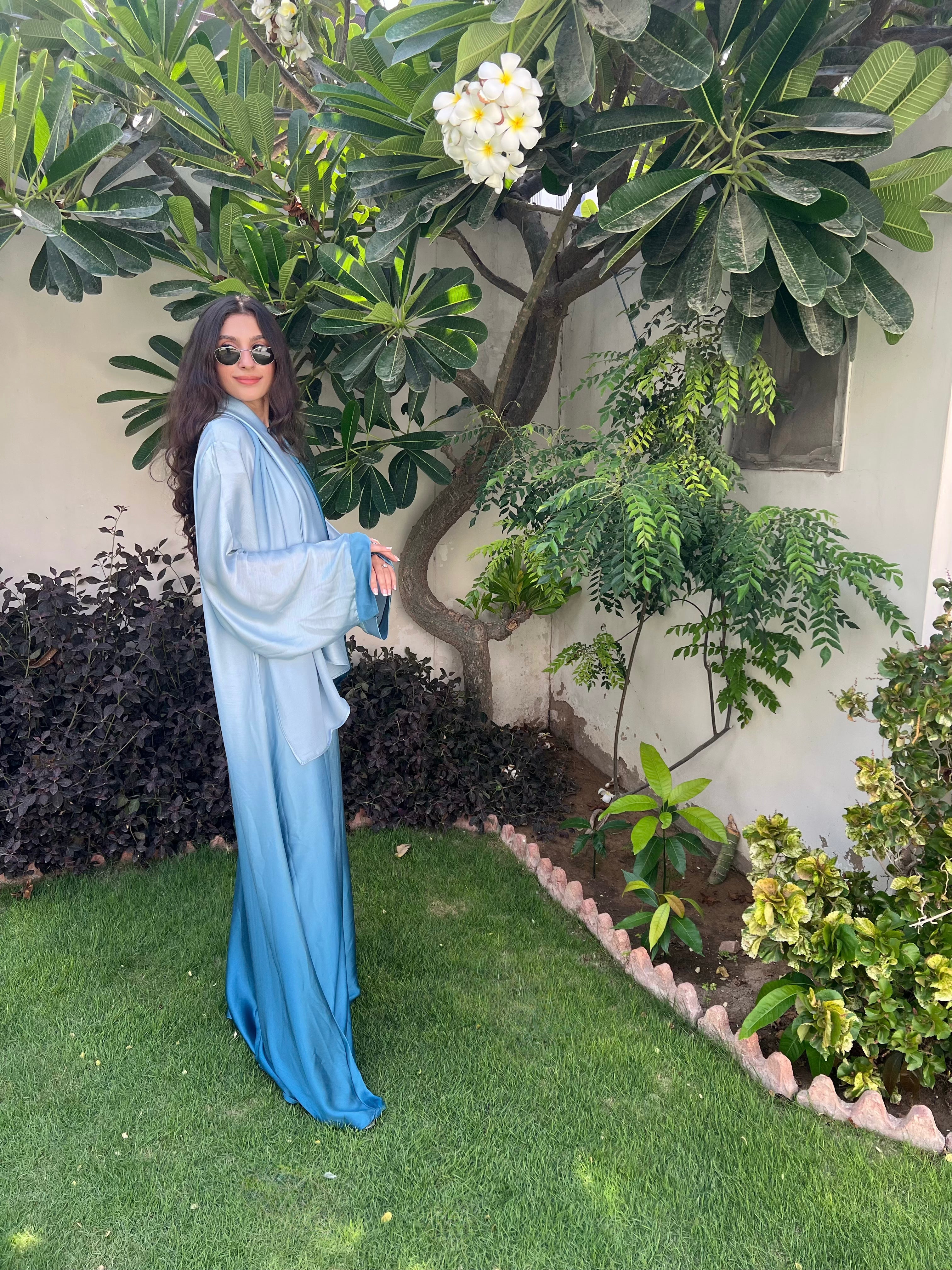 SAMAWI — Blue Ombré Hijab