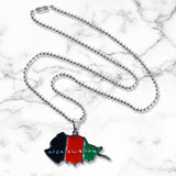 Afghanistan Flag Necklace